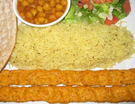 5- Ground Chicken Kabob