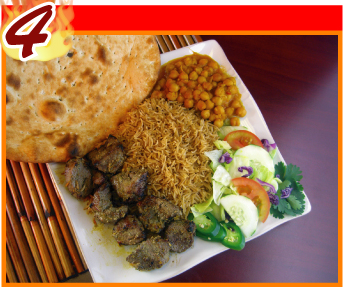 4. Lamb Kabob