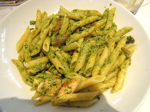 Penne Pesto Sauce