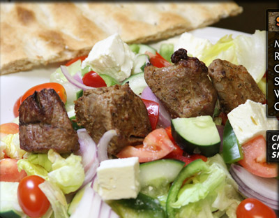 S-5 Lamb Kabob Salad