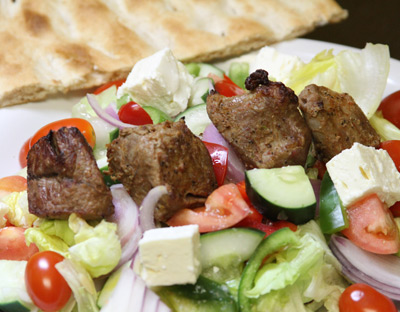 S-5 Lamb Kabob Salad