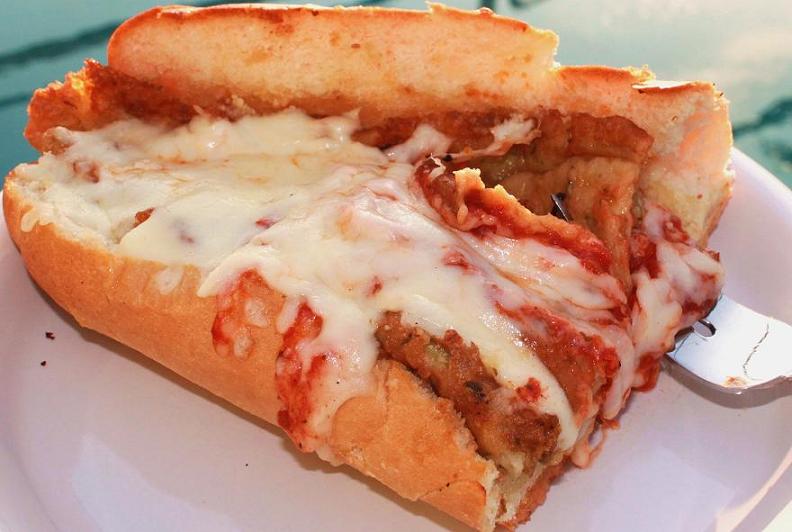 Eggplant Parmigiana Sub