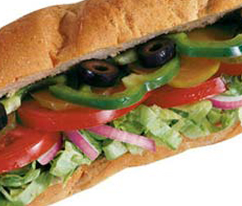 Veggie &amp; Cheese Sub