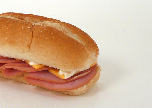 Ham &amp; Cheese Sub