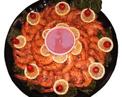 STEAMED SHRIMP TRAY