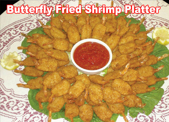 JUMBO FRIED SHRIMP TRAY