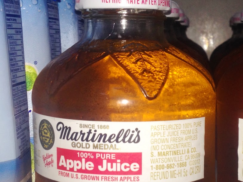 Martinelli's apple juice