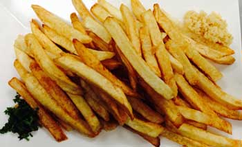 French Fries served with garlic