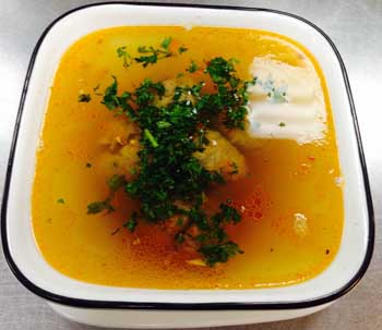Broth with Quenelles