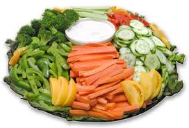 Small Veggie Platter 4-6 Servings