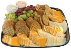 Cracker and Cheese Platter 10 Servings