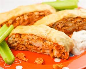 Buffalo Chicken Stromboli