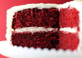 Red Velvet Cake Slice - Dessert