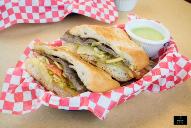Pan con Bistec &quot;Cuban style steak sandwich&quot;