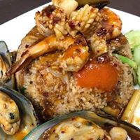 Tom Yum Fried Rice Seafood