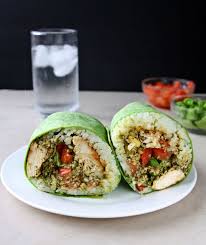 Pesto Chicken Wrap