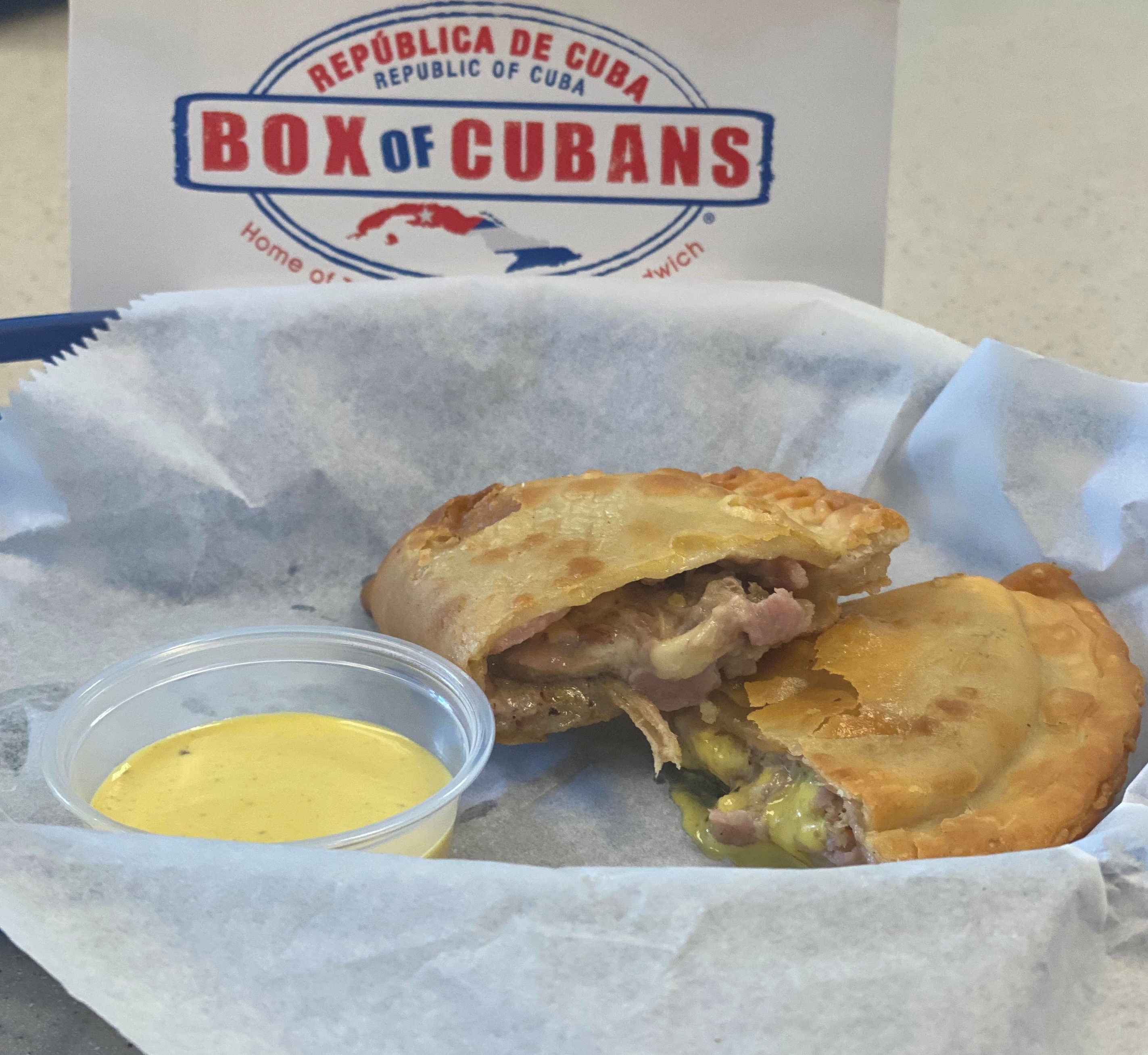 Cuban Sandwich Empanada