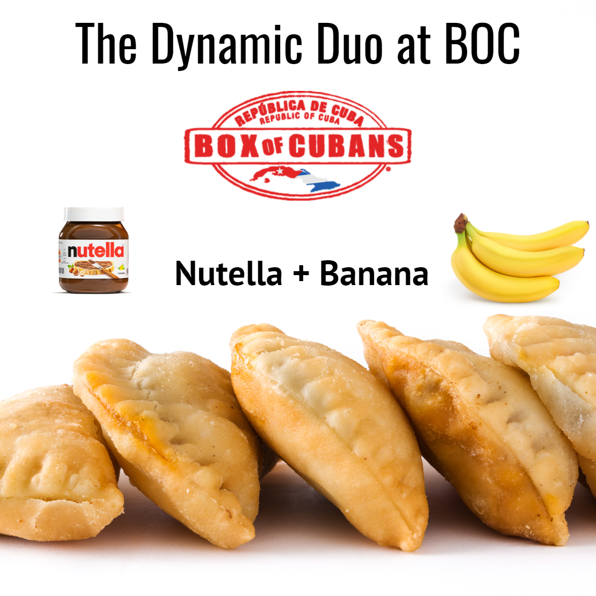 Banana Nutella Empanada