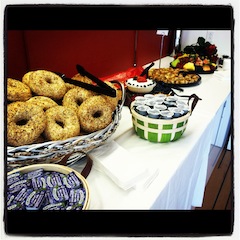 Bakery Platter & Fruit