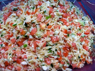 Mediterranean Orzo (Vegetarian)