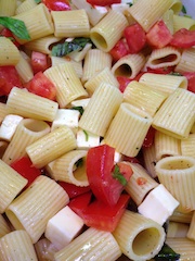 Pasta Bruschetta (Vegetarian)