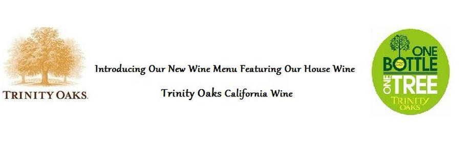 Wine Menu Now Available