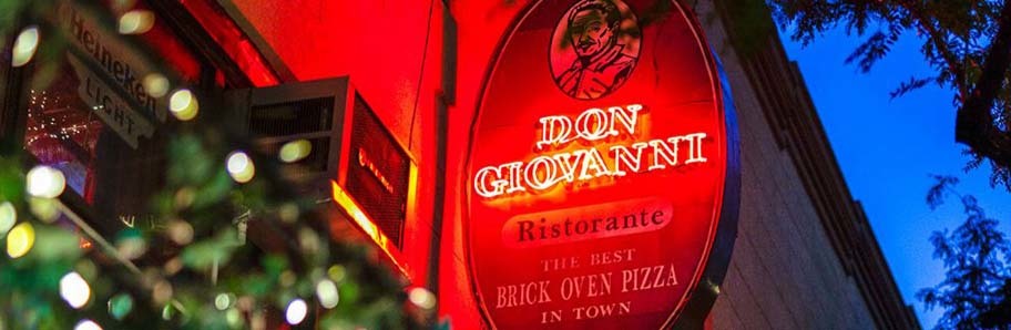 WELCOME TO DON GIOVANNI'S