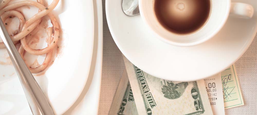 Restaurant Tips or Surcharges