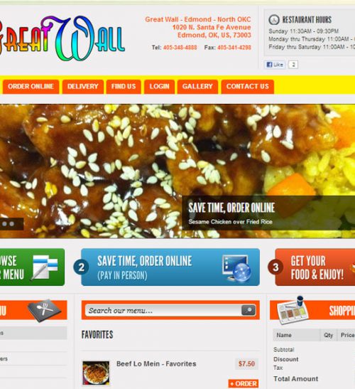 Asian Chinese Restaurant Website Template
